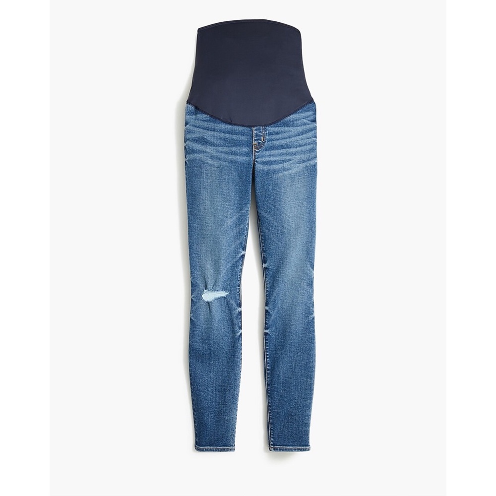 J CREW WOMEN MATERNITY SIGNATURE STRECH JEANS - Picture 4 of 7